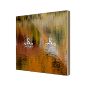 Flat V2 1/2/4/6 Pulsador Capacitivo Retroiluminado