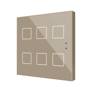 Flat V2 1/2/4/6  Pulsador Capacitivo Retroiluminado