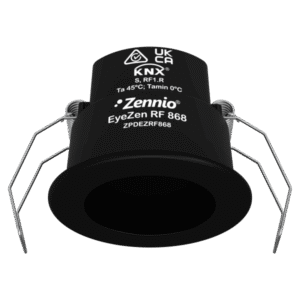 Zennio EyeZen RF 868. Detector de movimiento KNX RF para techo (868 MHz)