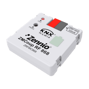 Zennio ZMCoup RF 868. Acoplador de medios KNX TP-RF (868 MHz)