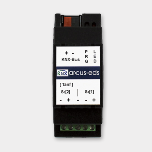 Arcus-EDS KNX-IMPZ2-REG - Contador de impulsos KNX con dos entradas en carcasa REG (2 módulos)
