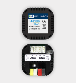 Arcus-EDS KNX-LUNOS-CONTROL4-IW - Actuador KNX para control de válvulas
