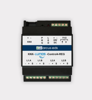 Arcus-EDS KNX-LUNOS-CONTROL4-REG - Actuador KNX para control de válvulas