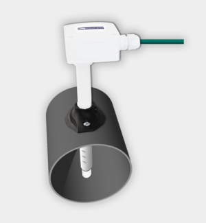 Arcus-EDS SK10-THC-CO2-KF - Sensor KNX de temperatura, humedad, CO₂ para instalación en conducto