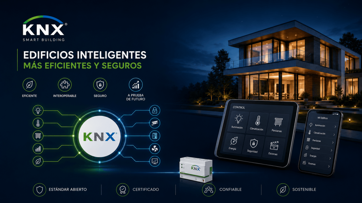 Descubre cómo KNX mejora la eficiencia energética, la interoperabilidad, la ciberseguridad y la operación profesional de hogares, hoteles y edificios inteligentes en Panamá.